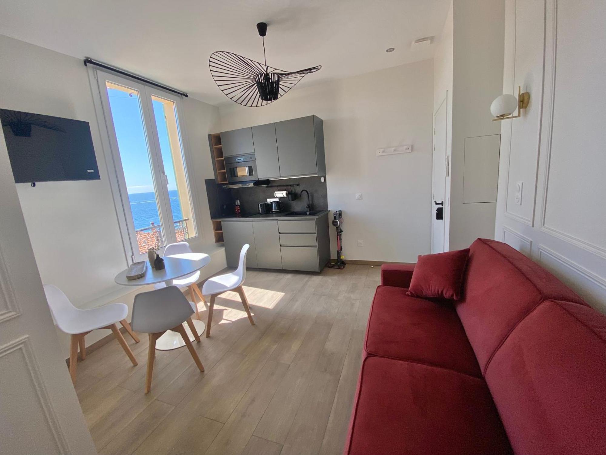 Appartement Moderne Climatise Monaco Vue Mer Кап-д'Ай Экстерьер фото