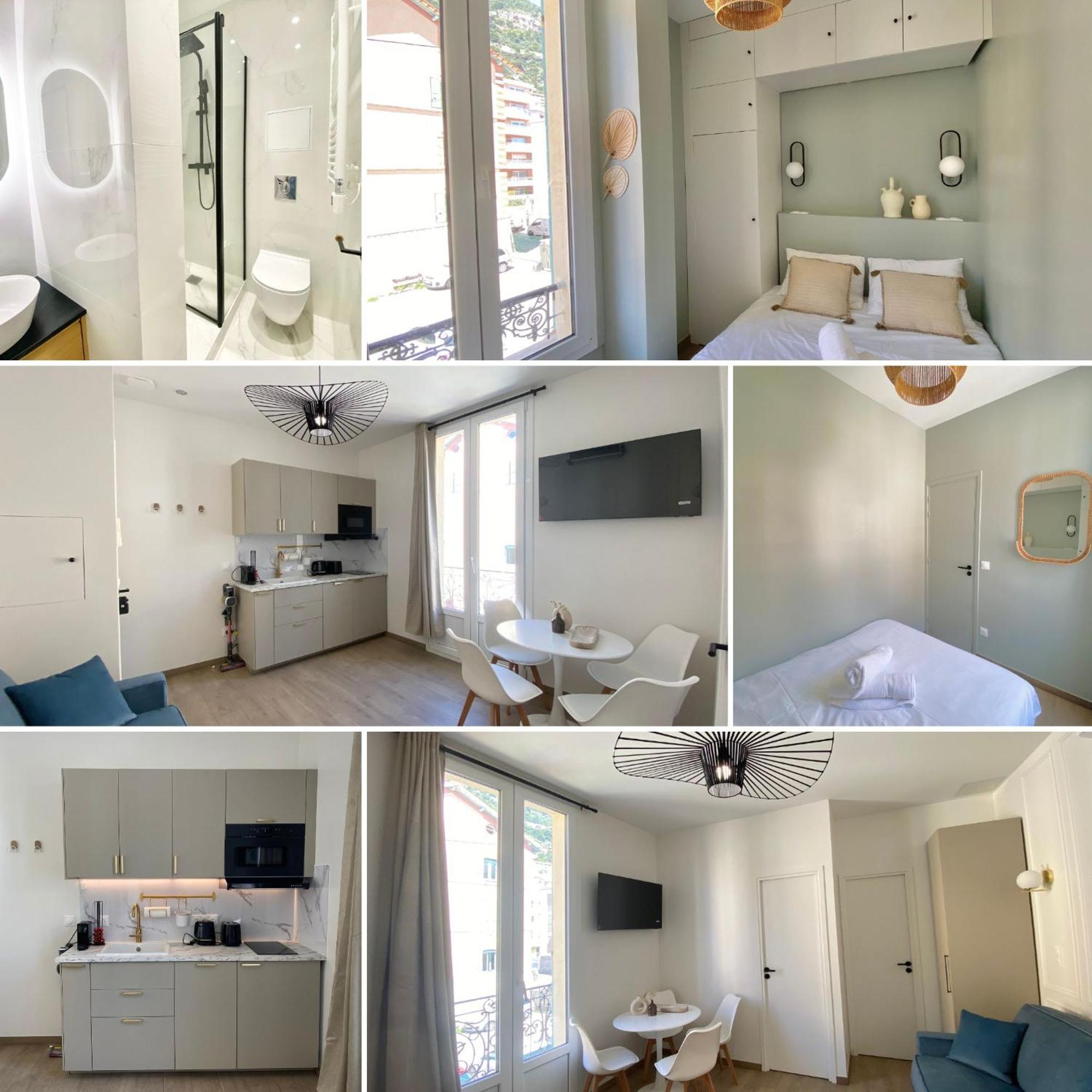 Appartement Moderne Climatise Monaco Vue Mer Кап-д'Ай Экстерьер фото