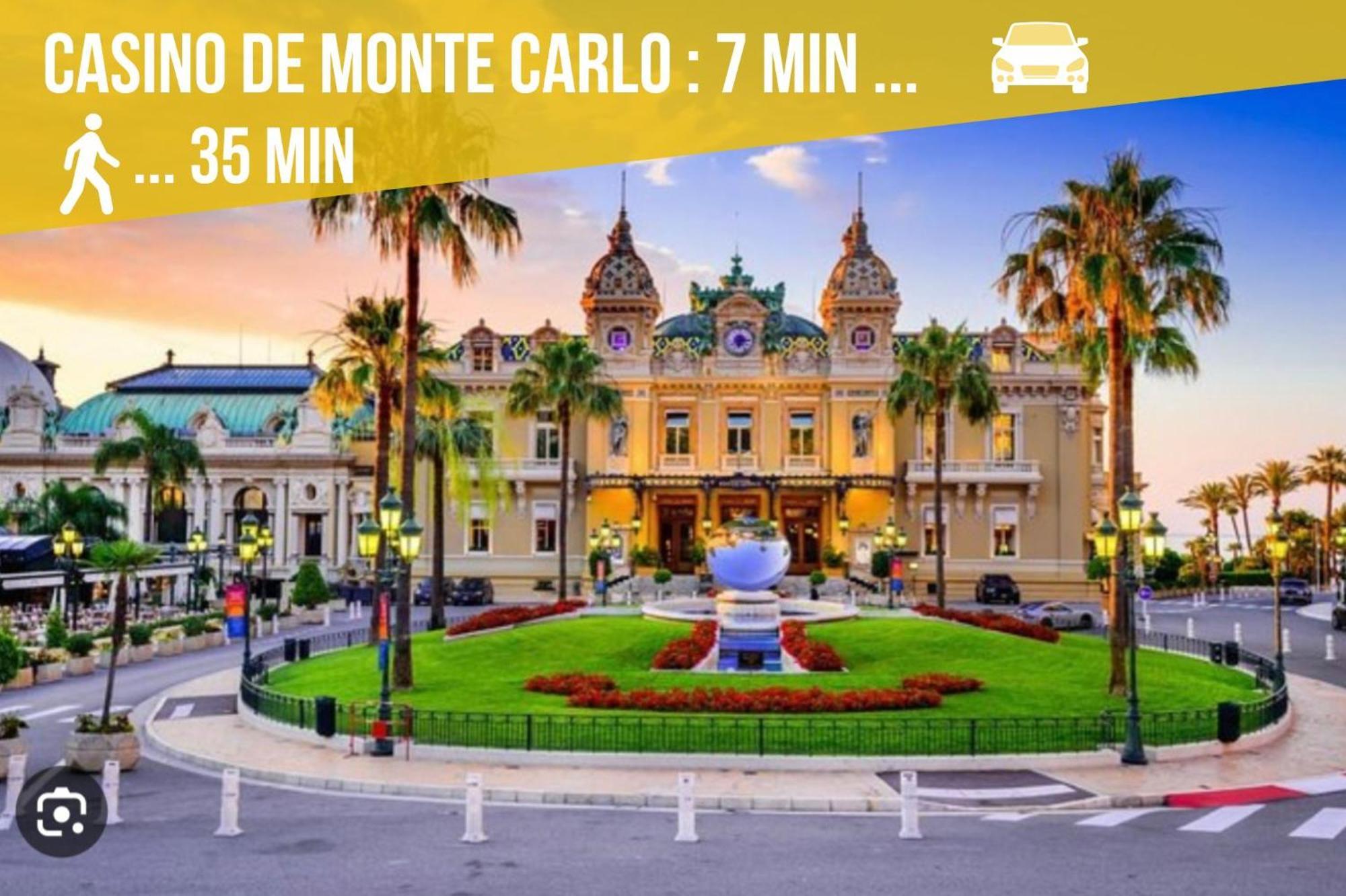 Appartement Moderne Climatise Monaco Vue Mer Кап-д'Ай Экстерьер фото